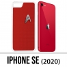 Coque iPhone SE 2020 - Star Trek Rouge