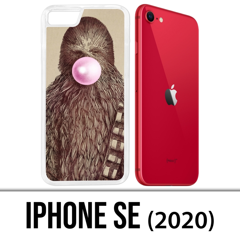 Funda iPhone 2020 SE - Star Wars Chewbacca Chewing Gum