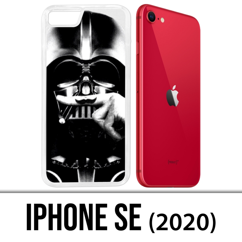 Custodia iPhone SE 2020 - Star Wars Dark Vador Moustache