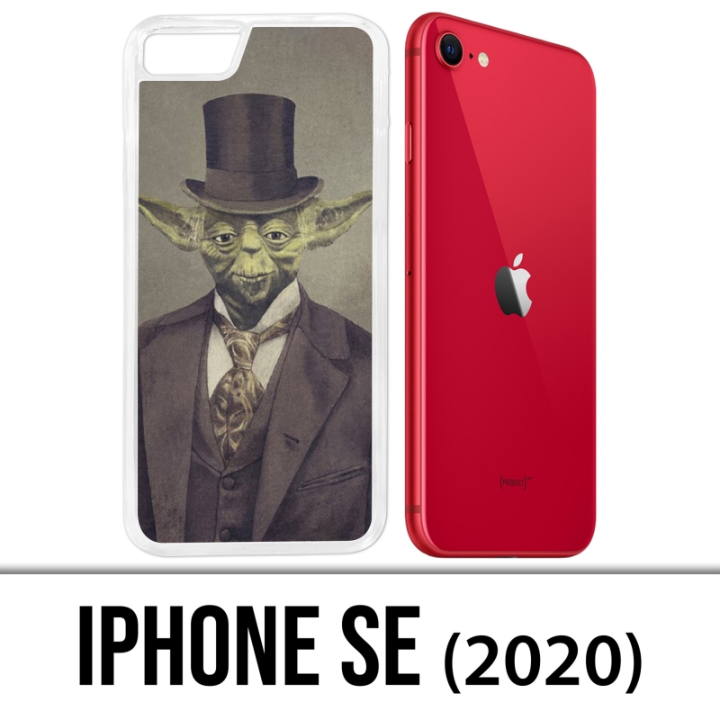 Coque iPhone SE 2020 - Star Wars Vintage Yoda