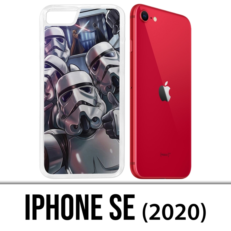 Coque iPhone SE 2020 - Stormtrooper Selfie