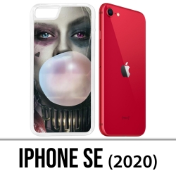 Custodia iPhone SE 2020 - Suicide Squad Harley Quinn Bubble Gum