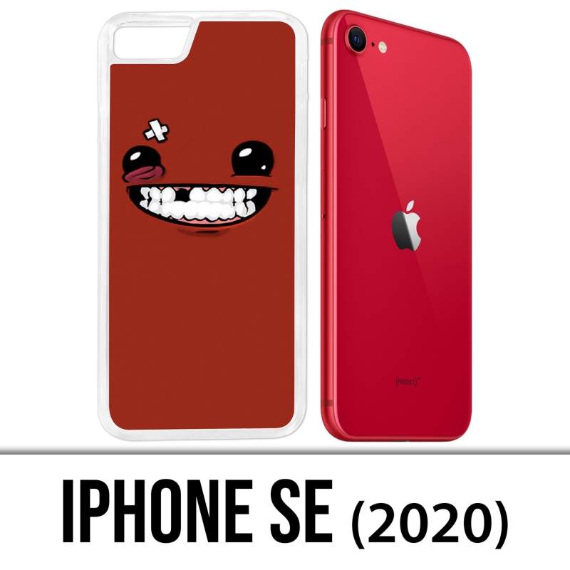 Coque iPhone SE 2020 - Super Meat Boy