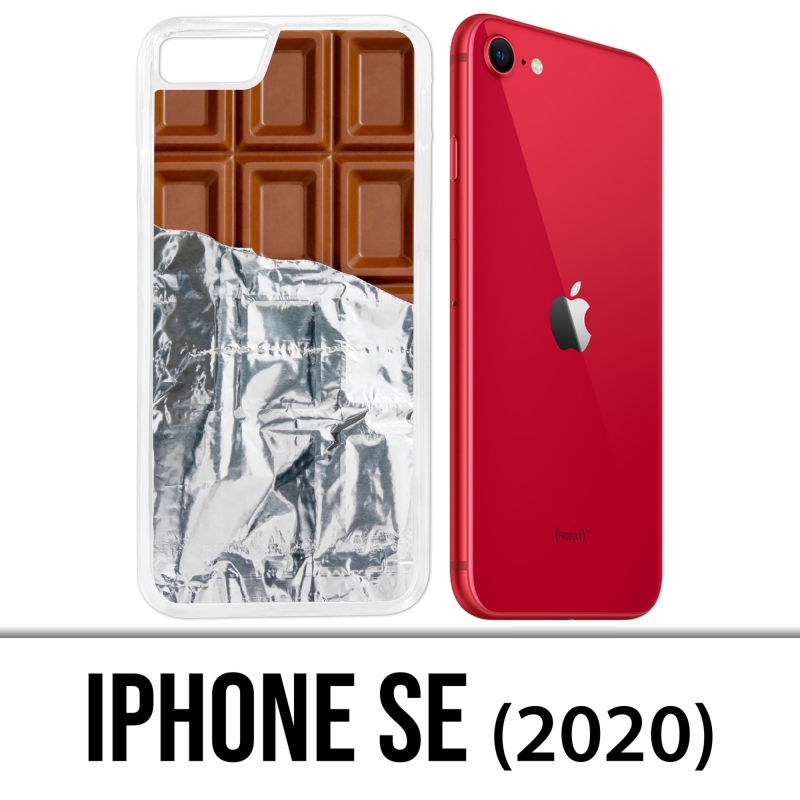 IPhone SE 2020 Case - Tablette Chocolat Alu
