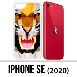 Funda iPhone 2020 SE - Tigre Geometrique