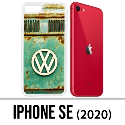 Coque iPhone SE 2020 - Vw Vintage Logo
