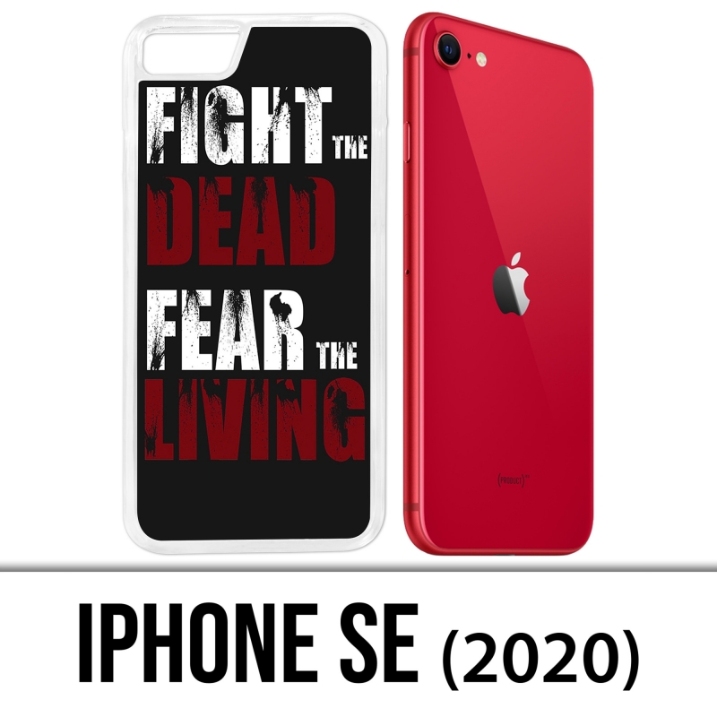 Funda iPhone 2020 SE - Walking Dead Fight The Dead Fear The Living