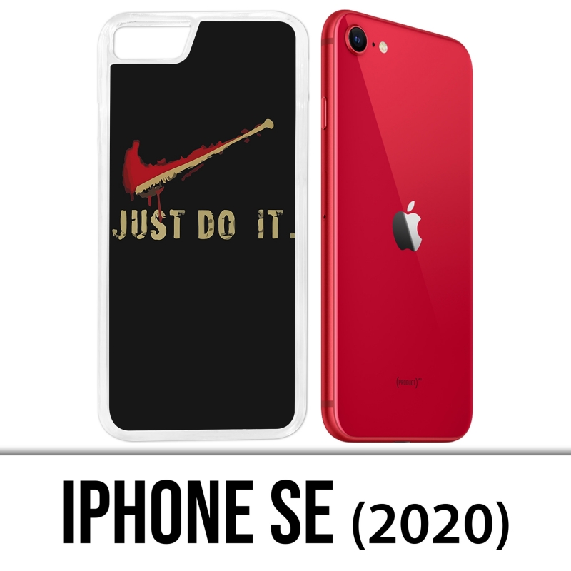 Coque iPhone SE 2020 - Walking Dead Negan Just Do It