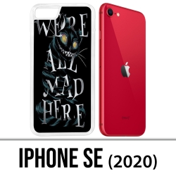 Coque iPhone SE 2020 - Were All Mad Here Alice Au Pays Des Merveilles