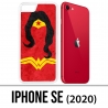 Coque iPhone SE 2020 - Wonder Woman Art Design