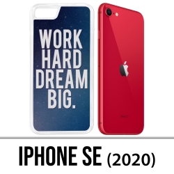 iPhone SE 2020 Case - Work Hard Dream Big