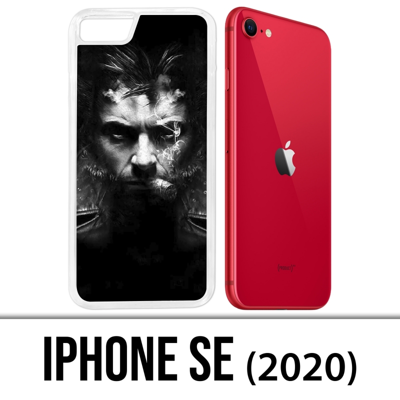 Custodia iPhone SE 2020 - Xmen Wolverine Cigare