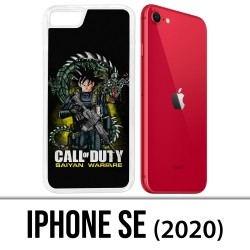 Coque iPhone SE 2020 - Call of Duty x Dragon Ball Saiyan Warfare