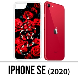 Custodia iPhone SE 2020 - Gucci snake roses