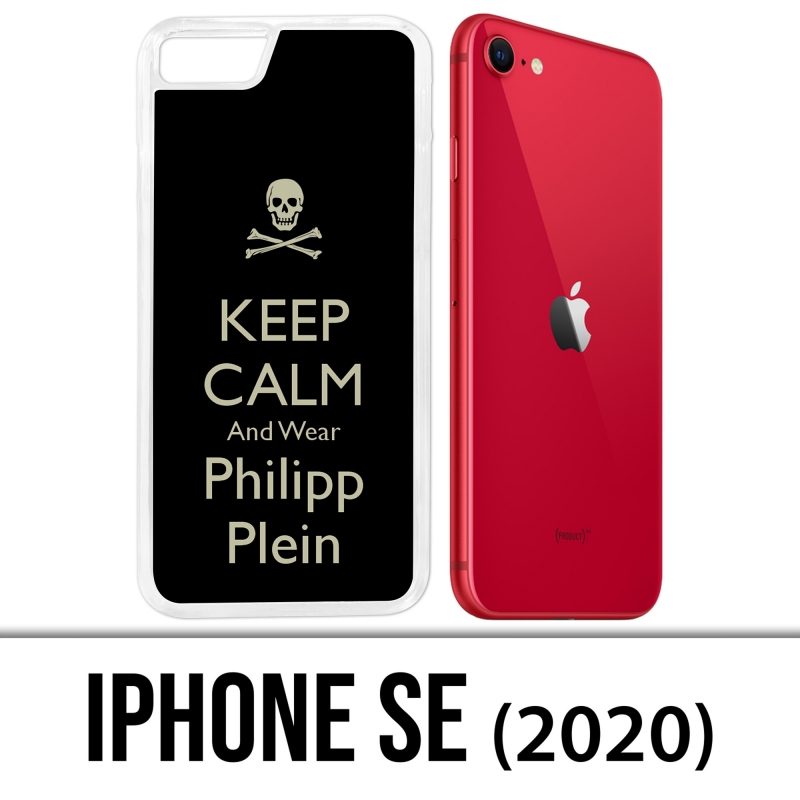 Coque iPhone SE 2020 - Keep calm Philipp Plein