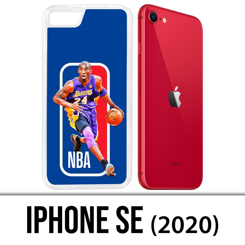 Coque iPhone SE 2020 - Kobe Bryant logo NBA