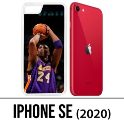 Coque iPhone SE 2020 - Kobe Bryant tir panier Basketball NBA