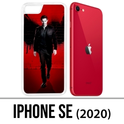 Coque iPhone SE 2020 - Lucifer ailes mur