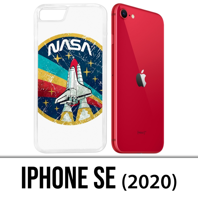 Custodia iPhone SE 2020 - NASA badge fusée