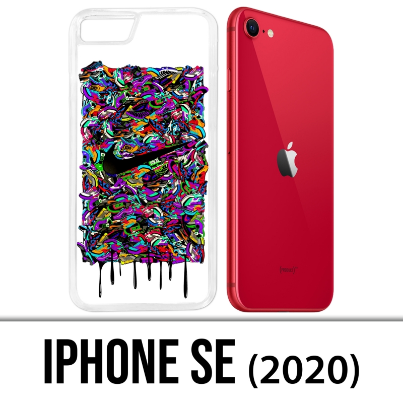 Funda iPhone 2020 SE - Nike Sneakers Art