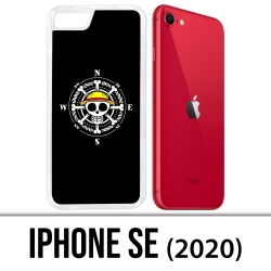 Custodia iPhone SE 2020 - One Piece logo boussole