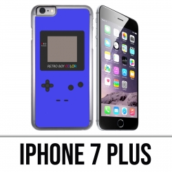 Coque iPhone 7 PLUS - Game Boy Color Bleu