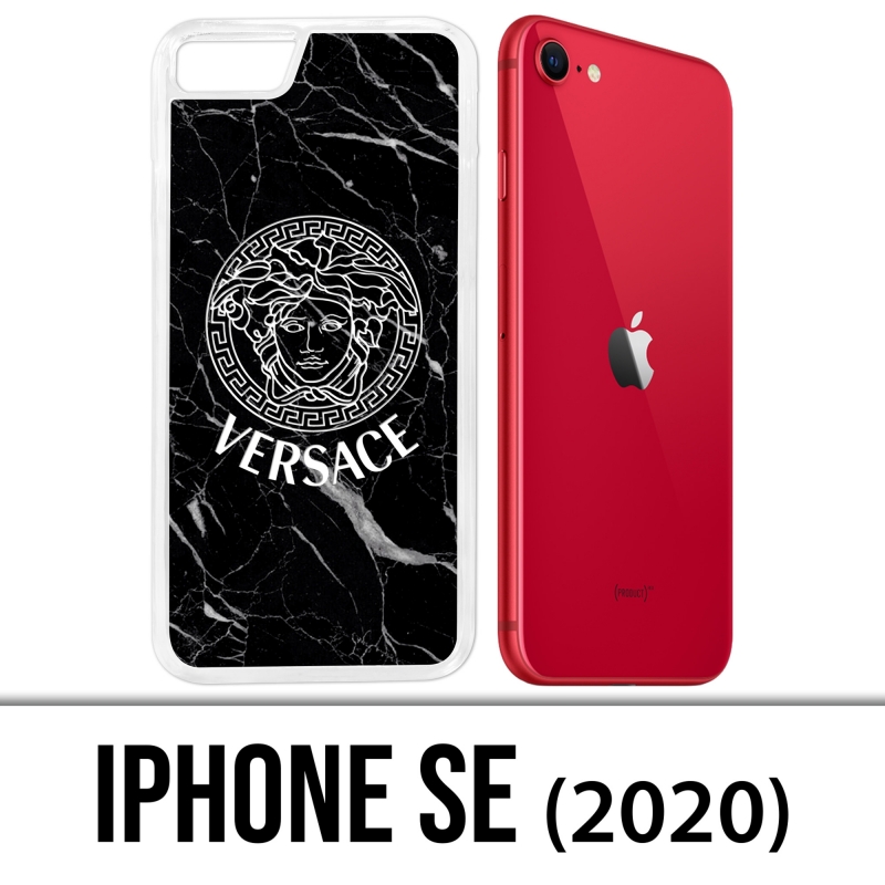 IPhone SE 2020 Case - Versace marbre noir
