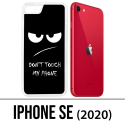 Coque iPhone SE 2020 - Don't Touch my Phone Angry