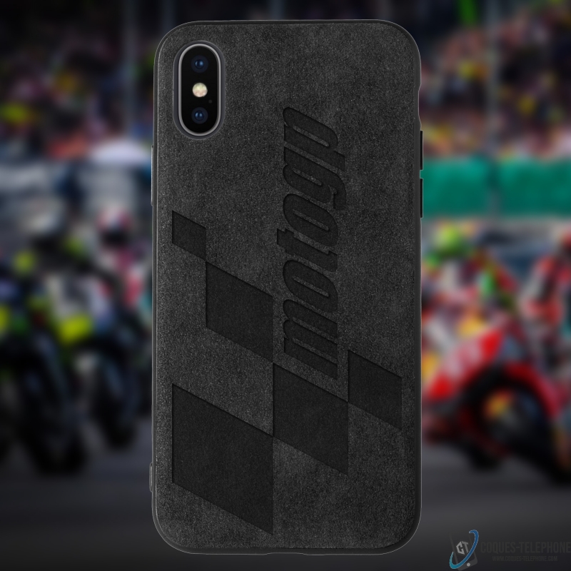 Alcantara phone case - MotoGP