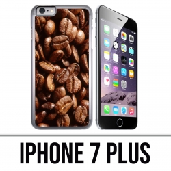 Coque iPhone 7 Plus - Grains Café