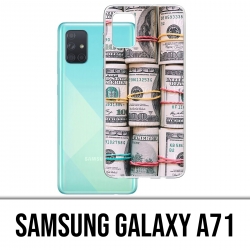 Samsung Galaxy A71 Case - Rolled Dollar Bills