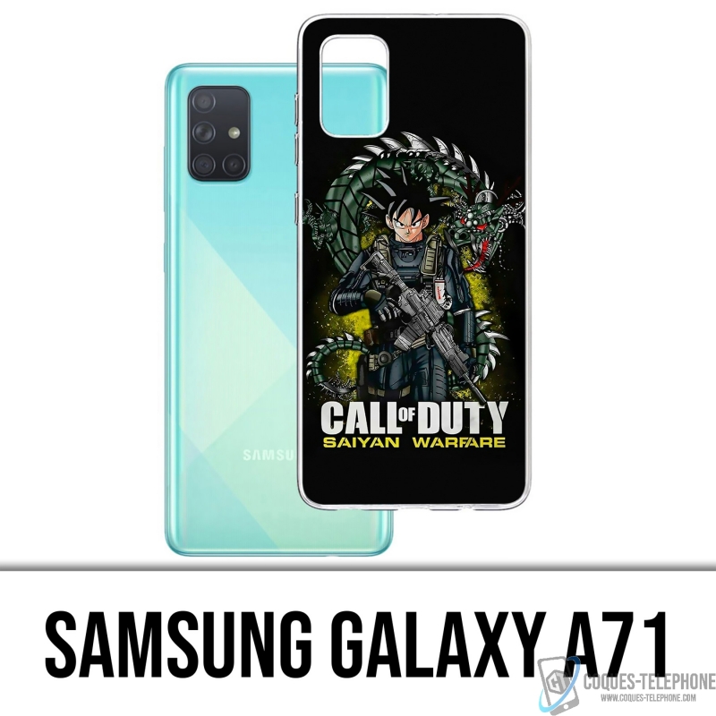 Samsung Galaxy A71 Case - Call Of Duty X Dragon Ball Saiyajin Krieg