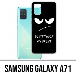 Custodia per Samsung Galaxy A71 - Non toccare il mio telefono arrabbiato