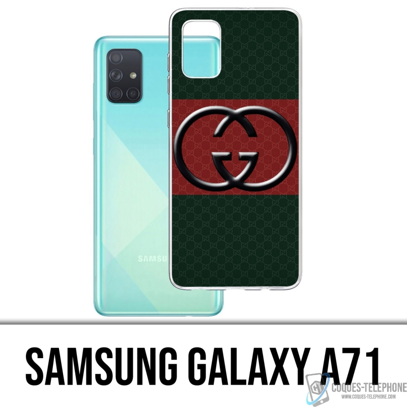 Custodia per Samsung Galaxy A71 - Logo Gucci