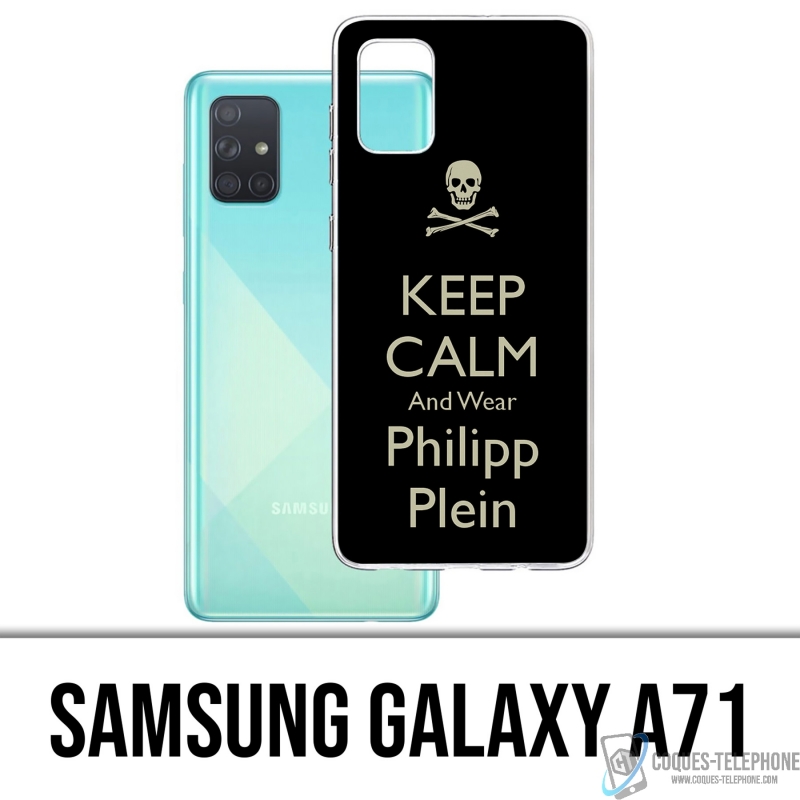 Coque Samsung Galaxy A71 - Keep Calm Philipp Plein