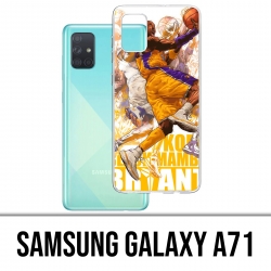 Custodia per Samsung Galaxy A71 - Kobe Bryant Cartoon Nba