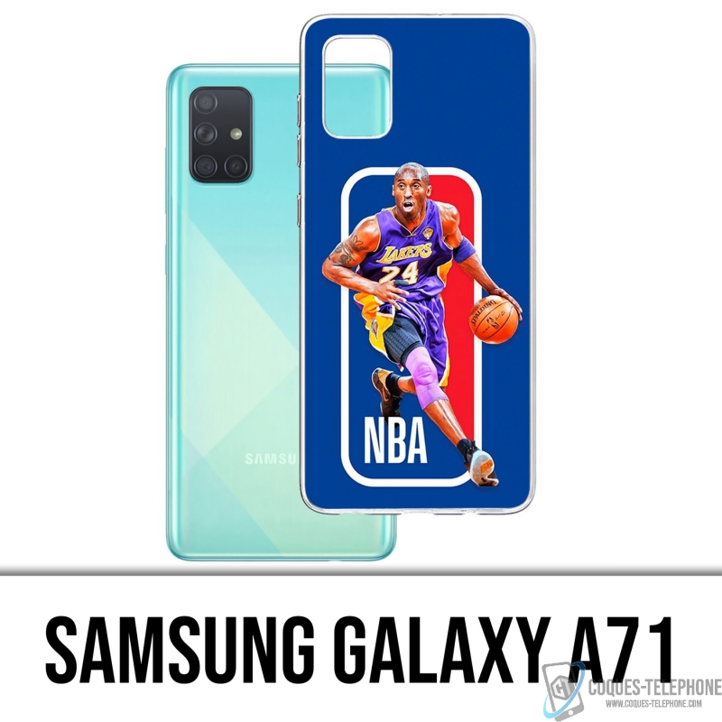 Custodia per Samsung Galaxy A71 - Kobe Bryant Logo Nba