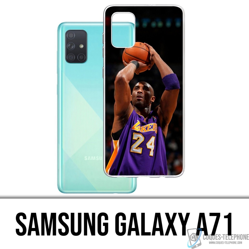 Coque Samsung Galaxy A71 - Kobe Bryant Tir Panier Basketball Nba