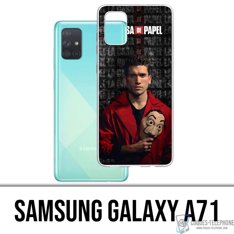 Coque Samsung Galaxy A71 - La Casa De Papel - Denver Masque