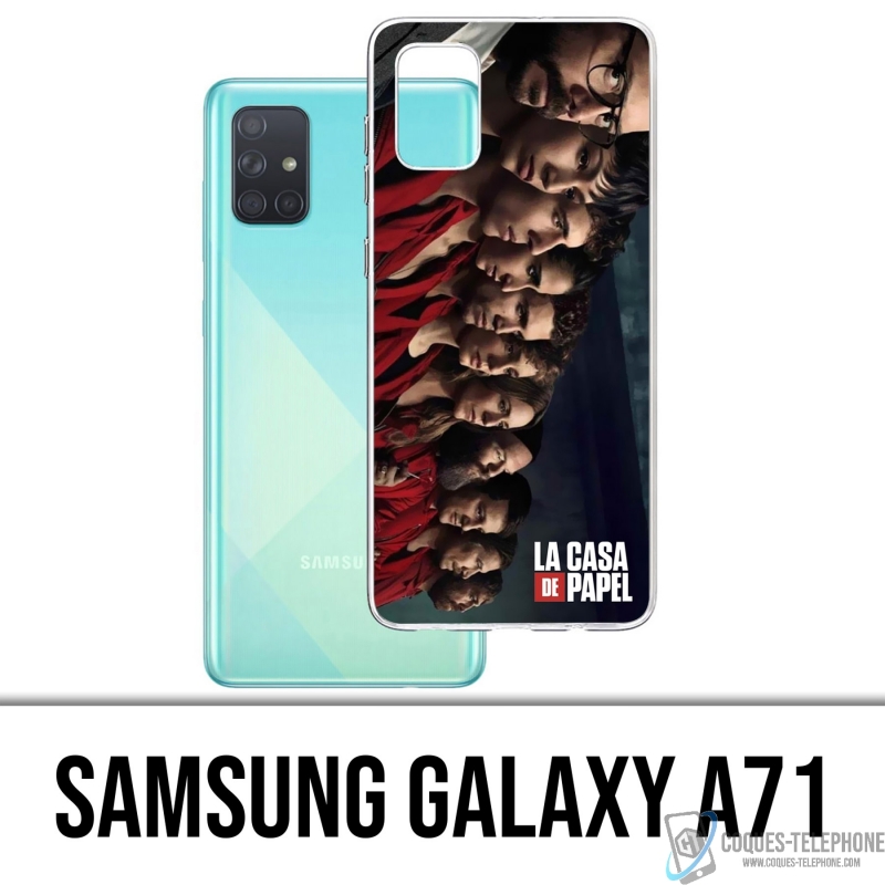 Coque Samsung Galaxy A71 - La Casa De Papel - Equipe