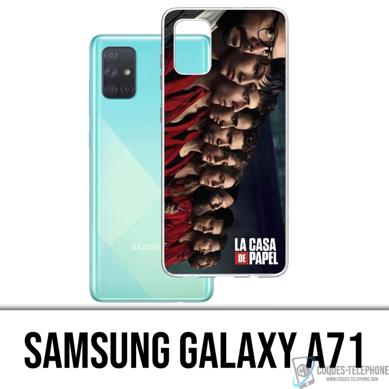 Funda Samsung Galaxy A71 - La Casa De Papel - Equipo