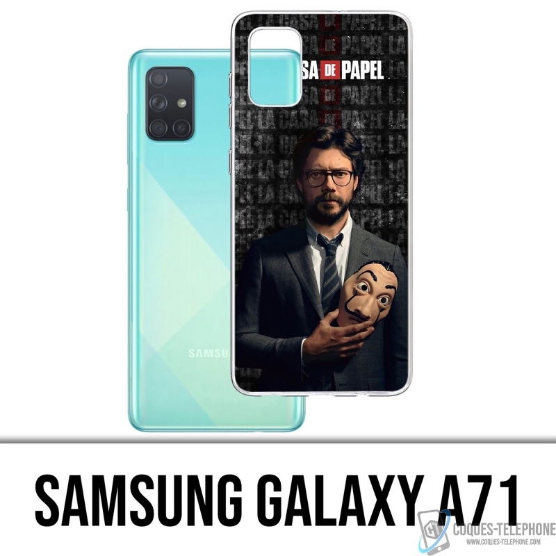 Samsung Galaxy A71 Case - La Casa De Papel - Professor Maske