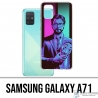 Funda Samsung Galaxy A71 - La Casa De Papel - Professor Neon