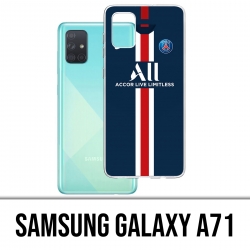 Custodia per Samsung Galaxy A71 - Maglia da calcio Psg 2020