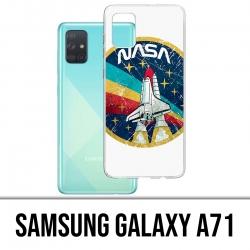 Coque Samsung Galaxy A71 - Nasa Badge Fusée