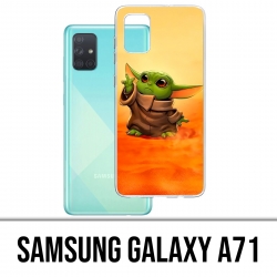 Samsung Galaxy A71 Case - Star Wars Baby Yoda Fanart