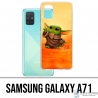 Coque Samsung Galaxy A71 - Star Wars Baby Yoda Fanart