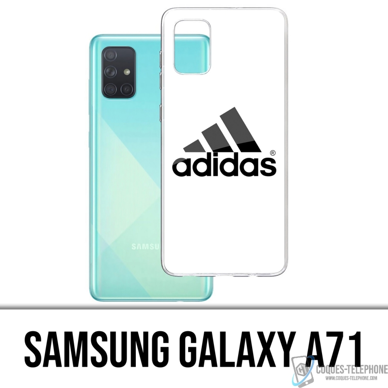 Samsung Galaxy A71 Case - Adidas Logo White