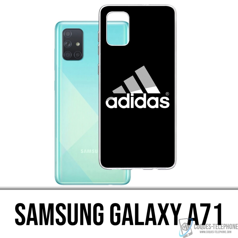 sangrado Hamburguesa nariz Funda Para Samsung Galaxy A71 - Adidas Logo Noir