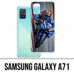 Coque Samsung Galaxy A71 - Alex-Rins-Suzuki-Motogp-Pilote